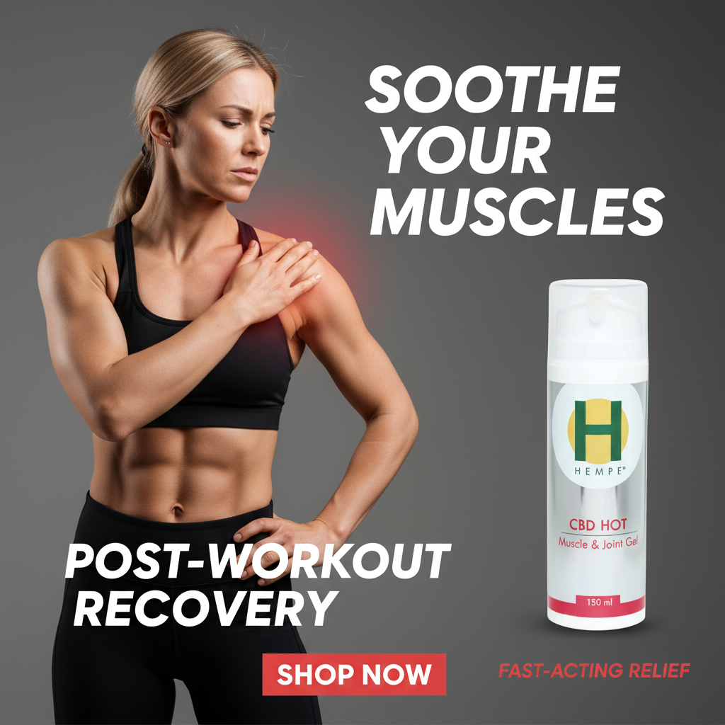 HEMPE Hot Muscle & Joint Gel 150ml