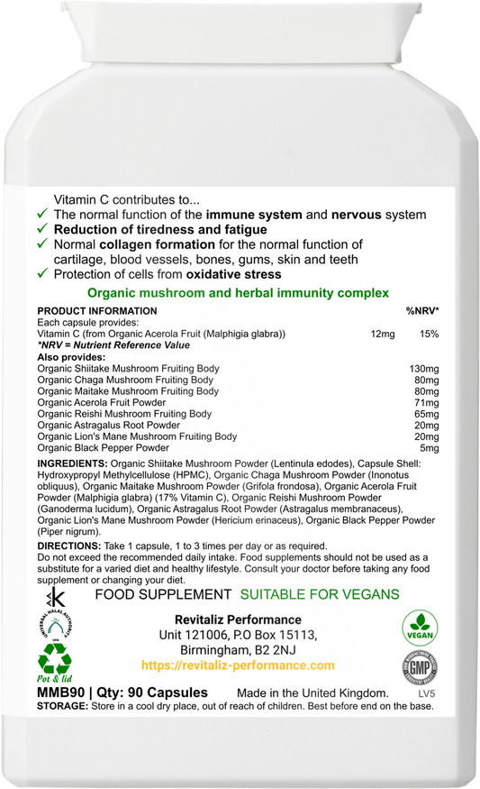 Organic Mushroom Vita Blend