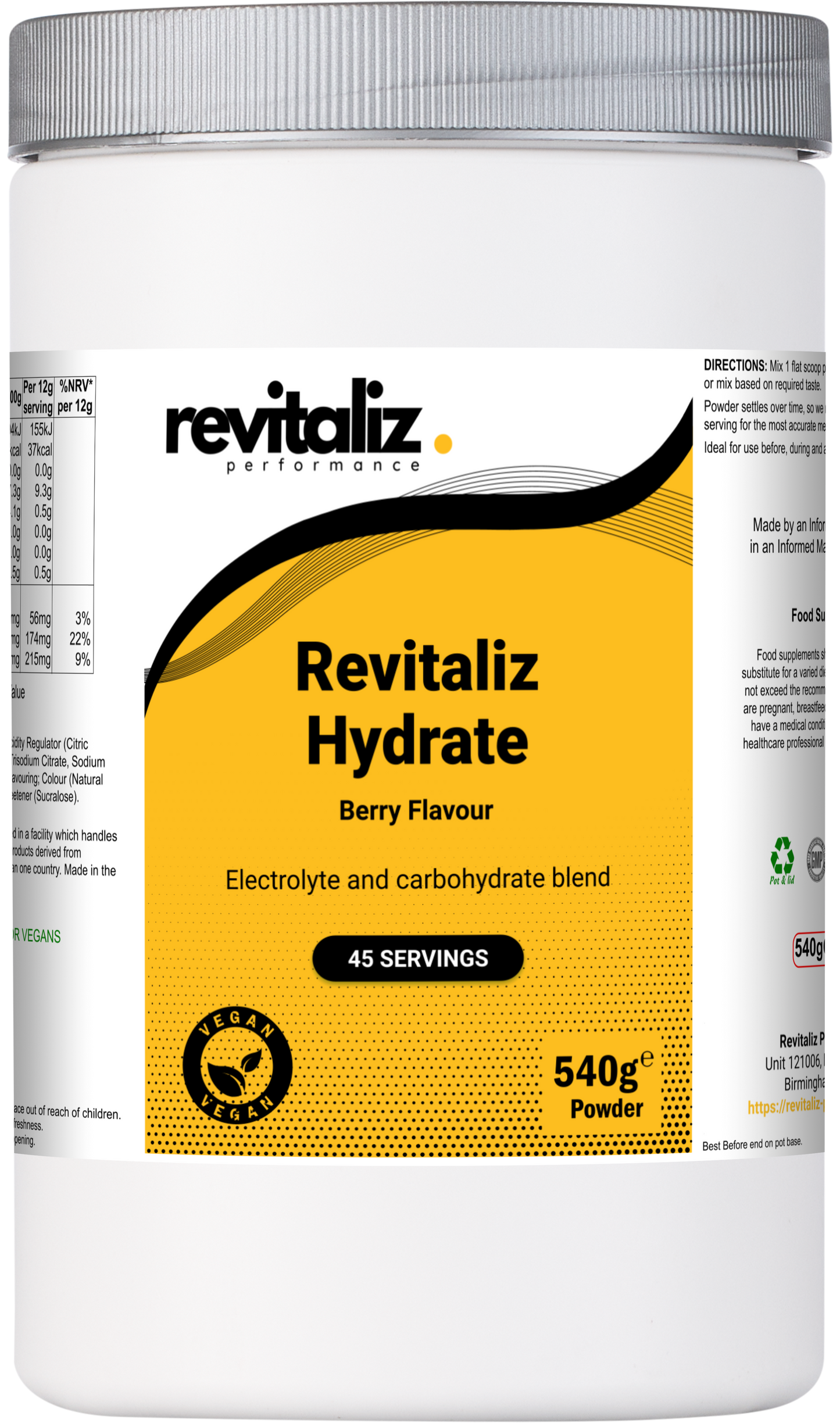Revitaliz Hydrate 540g