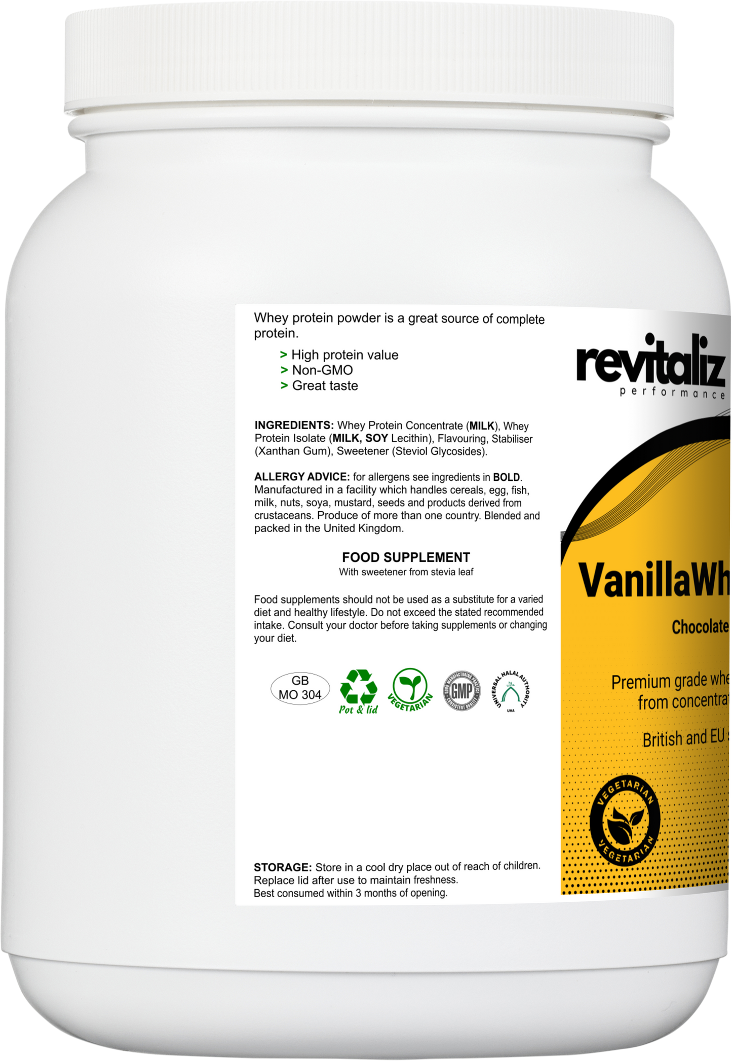 Vanilla Whey Boost