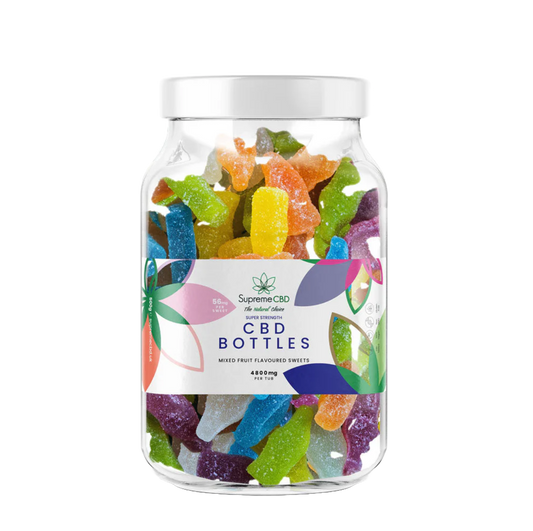 Supreme Super Strength CBD Gummies Large Tub (4800mg) 500g