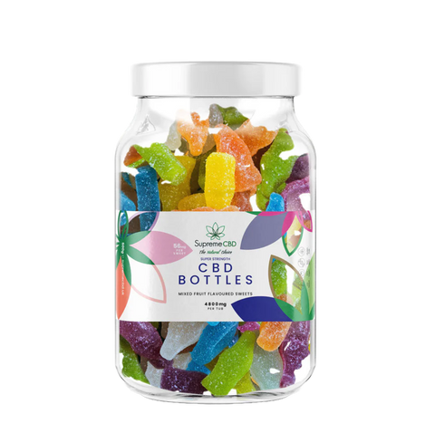 Supreme Super Strength CBD Gummies Large Tub (4800mg) 500g