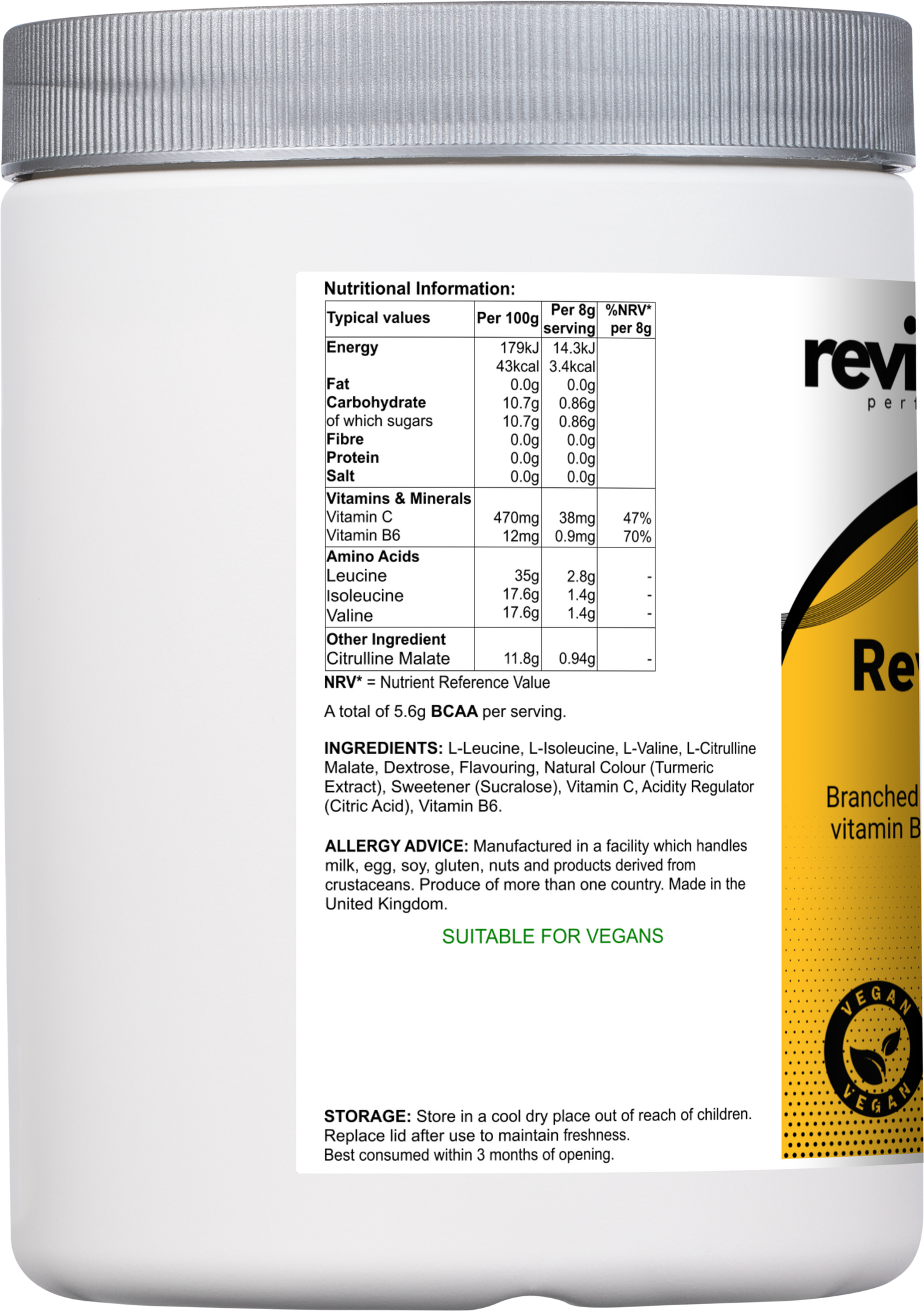 Revitaliz BCAA