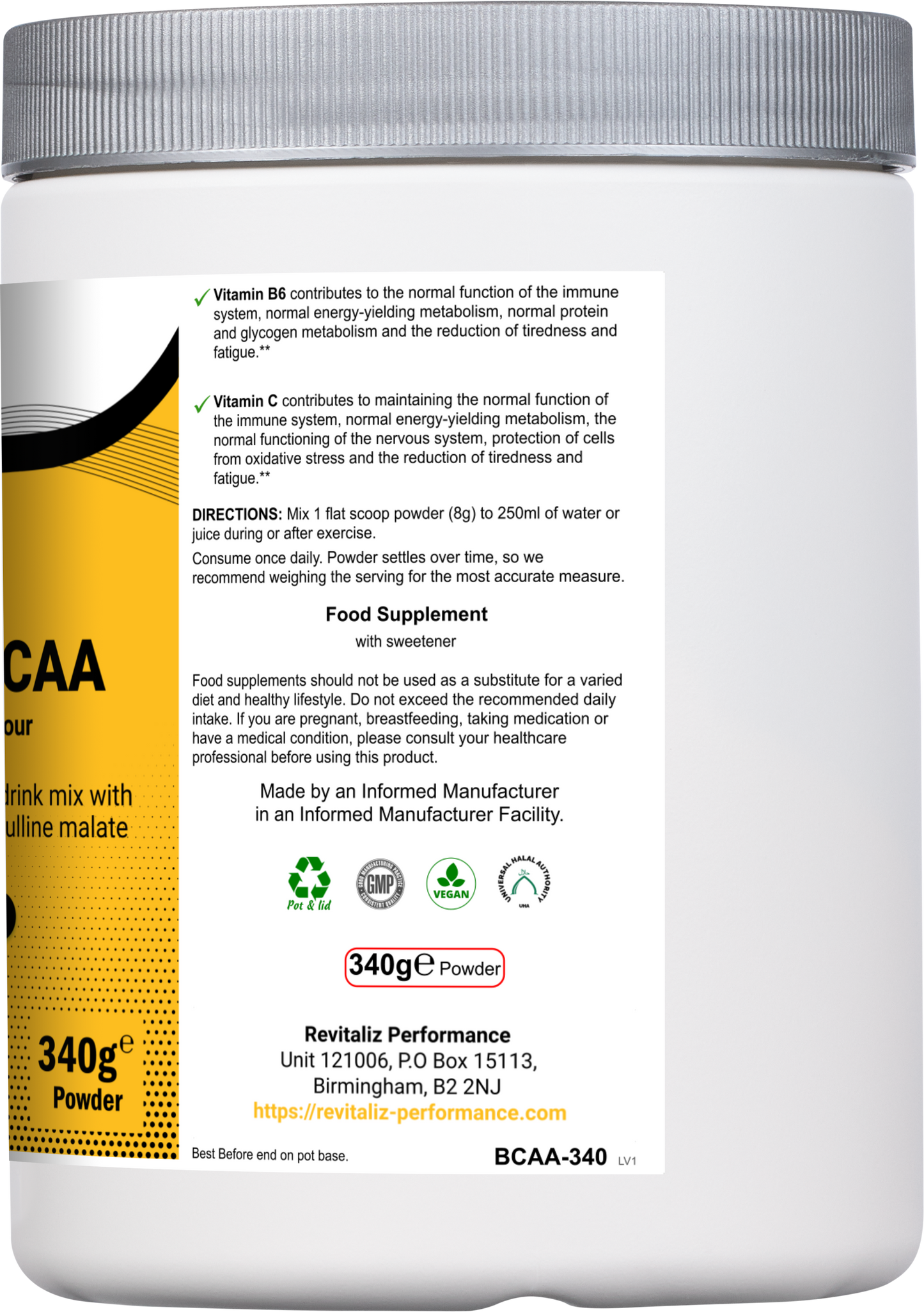 Revitaliz BCAA
