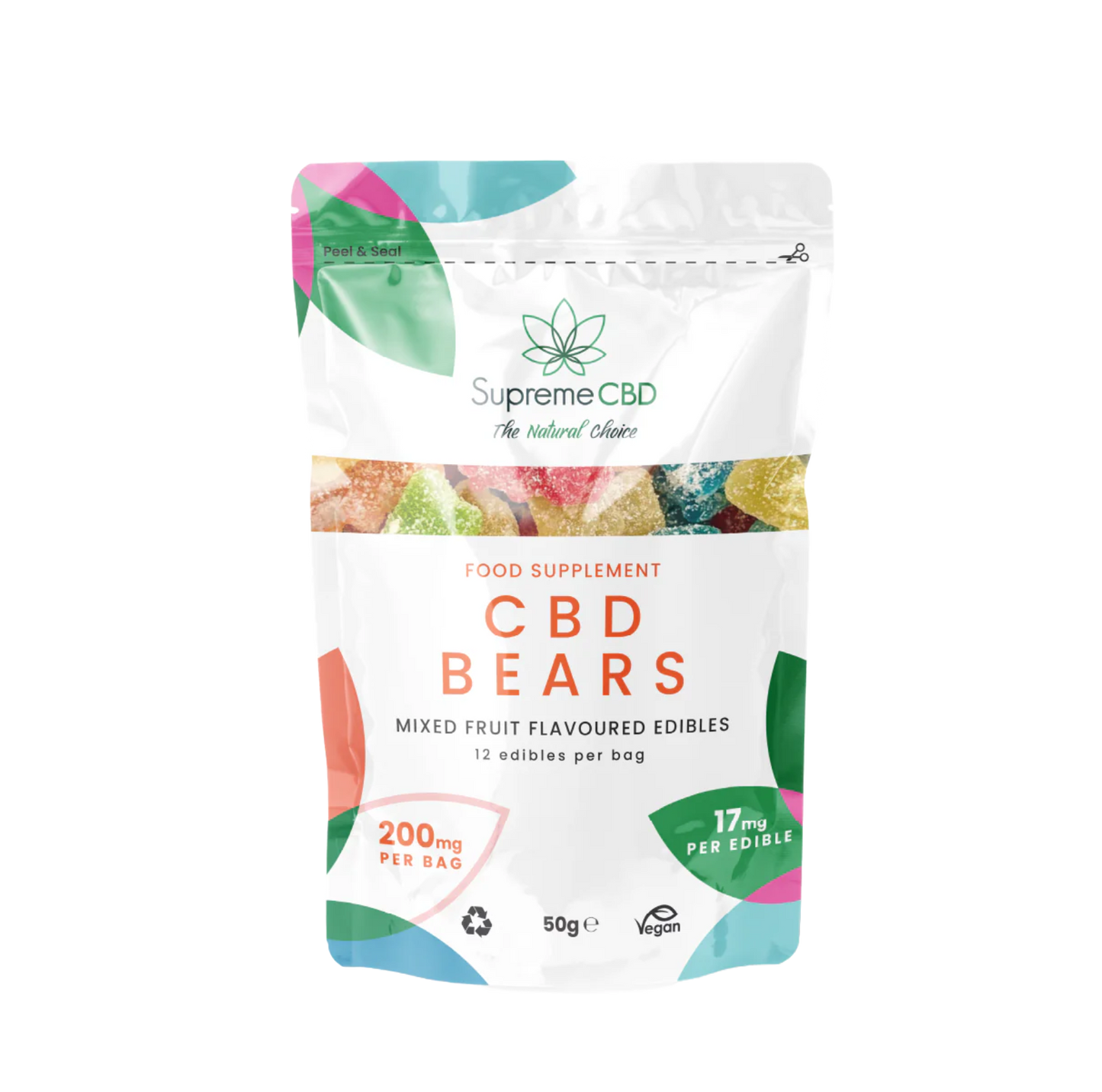 Supreme CBD Gummy Bears Grab Bag (200mg)